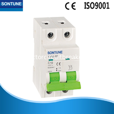 STM1-63 Device MCB Circuit Breaker White Plastic Texture High Working Reliability