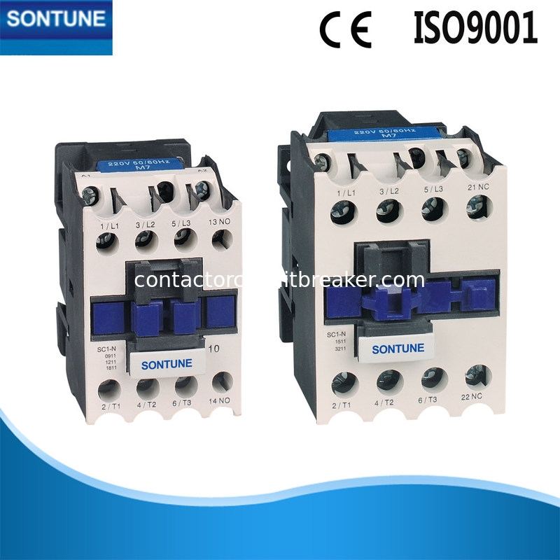 SC1 N Industrial White AC Contactor With A 24 Volt Coil 50 / 60Hz CE