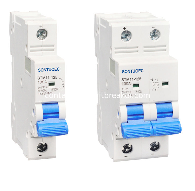 STM11125 Series ( DC MCB ) DC type Miniature Circuit Breaker 24VDC to