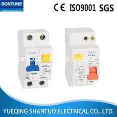 High Short 3KA RCBO Circuit Breaker , 2 Pole RCBO 30ma With Overcurrent Protection