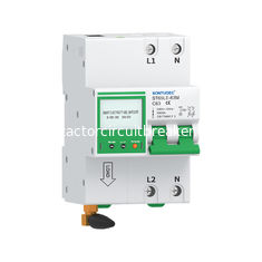Multi funcational RCBO circuit breaker over &down voltage protection ,rated current and voltage adjustable