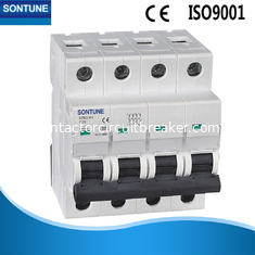 Single Pole Din Rail MCB Circuit Breaker Type B With Overload Protection