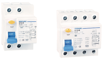 Using recharge station B model  RCCB Circuit Breaker 2P 4P 25A,40A,63A  with CE,CB,SAA approvals