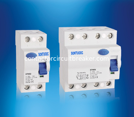STN62 4 Pole Residual Current Breaker With Overload Protection AC 240V