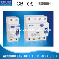 IP20 Protection RCCB Circuit Breaker Din Rail installing magnetic or electrical type