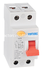 IEC 61008 Plastic PA66 2P 4P RCCB Circuit Breaker