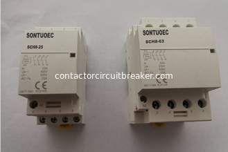 2 Pole 2NC DIN Rail Household Modular Contactor 25A 63A