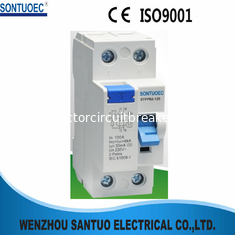 2P 4P 6KA 100 Amp RCCB Circuit Breaker Isolation Switching IEC61008