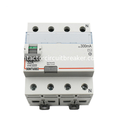 Fixed Red Copper Texture RCCB Circuit Breaker IP20 Protection