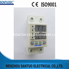 Sontuoec Din Rail Adjustable Automatic Voltage Protector 63A 230V
