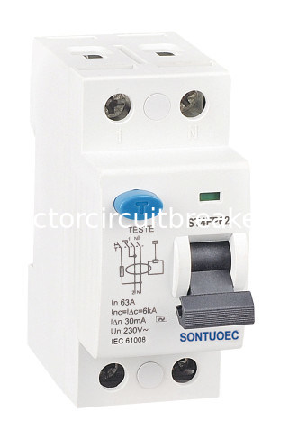 Electronic AC Type RCCB Circuit Breaker Residual Current Operated 2P ...