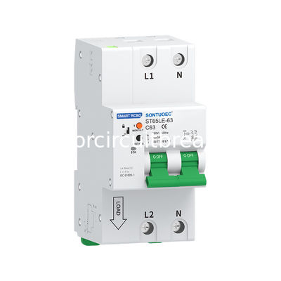 Sontuoec WiFi RS485 Multifunctional IoT Intelligent MCB RCBO Intelligent Circuit Breaker