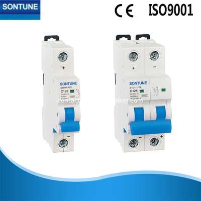 1000V DC MCB Circuit Breaker / 10KA 4P Mini Circuit Breaker Using Solar Equipment