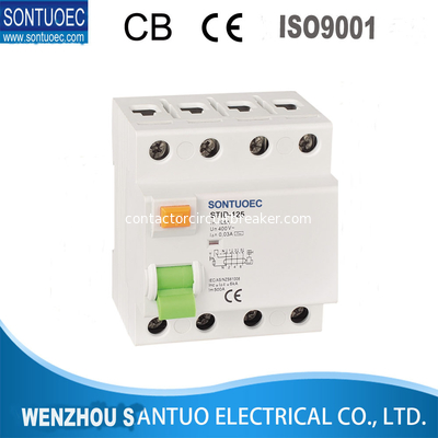 ST2ID-125 AC Double Pole Circuit Breaker230 / 400V Ue IEC61008 Standard