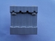 Red Copper Texture Miniature Circuit Breakers 1P Shockproof