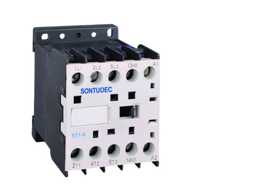 Flame Retardant 3 Pole AC Contactor ST1LK With Overload Protection